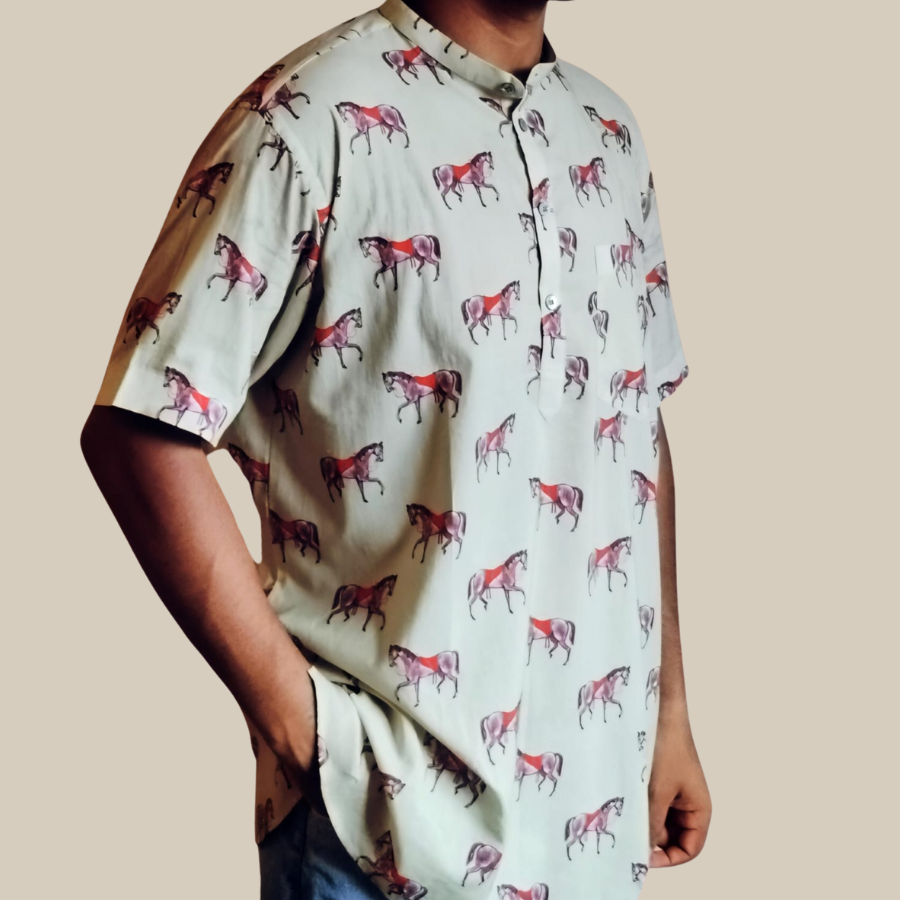 Stallion Shirt-Khakhi